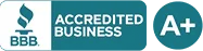 BBB Accredited Business A+