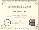 AZBBA Outstanding Producer certificate, 2018